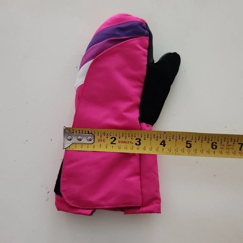 3M Thinsulate Girls Gloves Size 2-5 Pink purple Winter